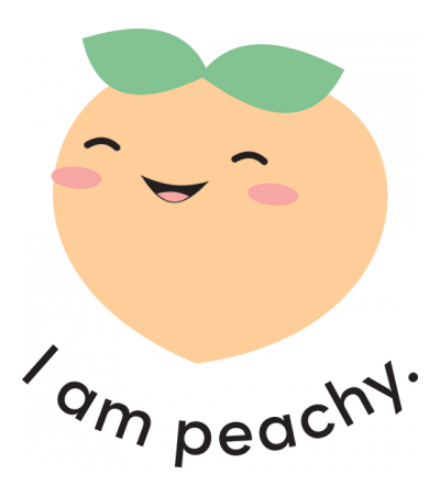 I am peachy.